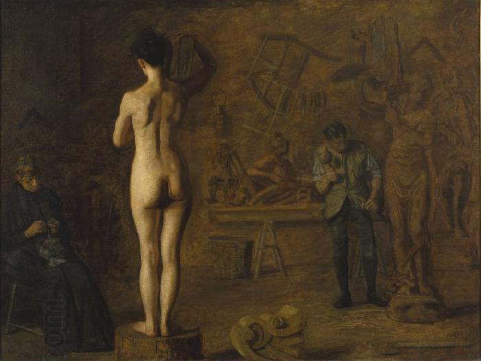 Thomas Eakins William Rush Carving His Allegorical Figure of the Schuylkill River China oil painting art